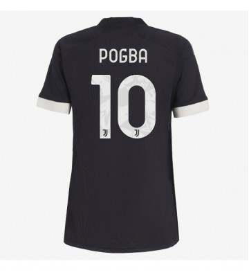 Juventus Paul Pogba #10 Tredje trøje Dame 2023-24 Kort ærmer
